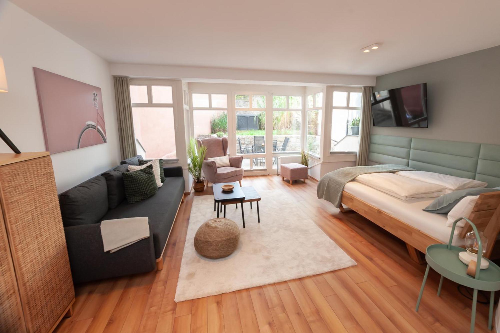 Freitraum Apartments No3 City Mit Eigenem Garten Bad Neustadt an der Saale Luaran gambar