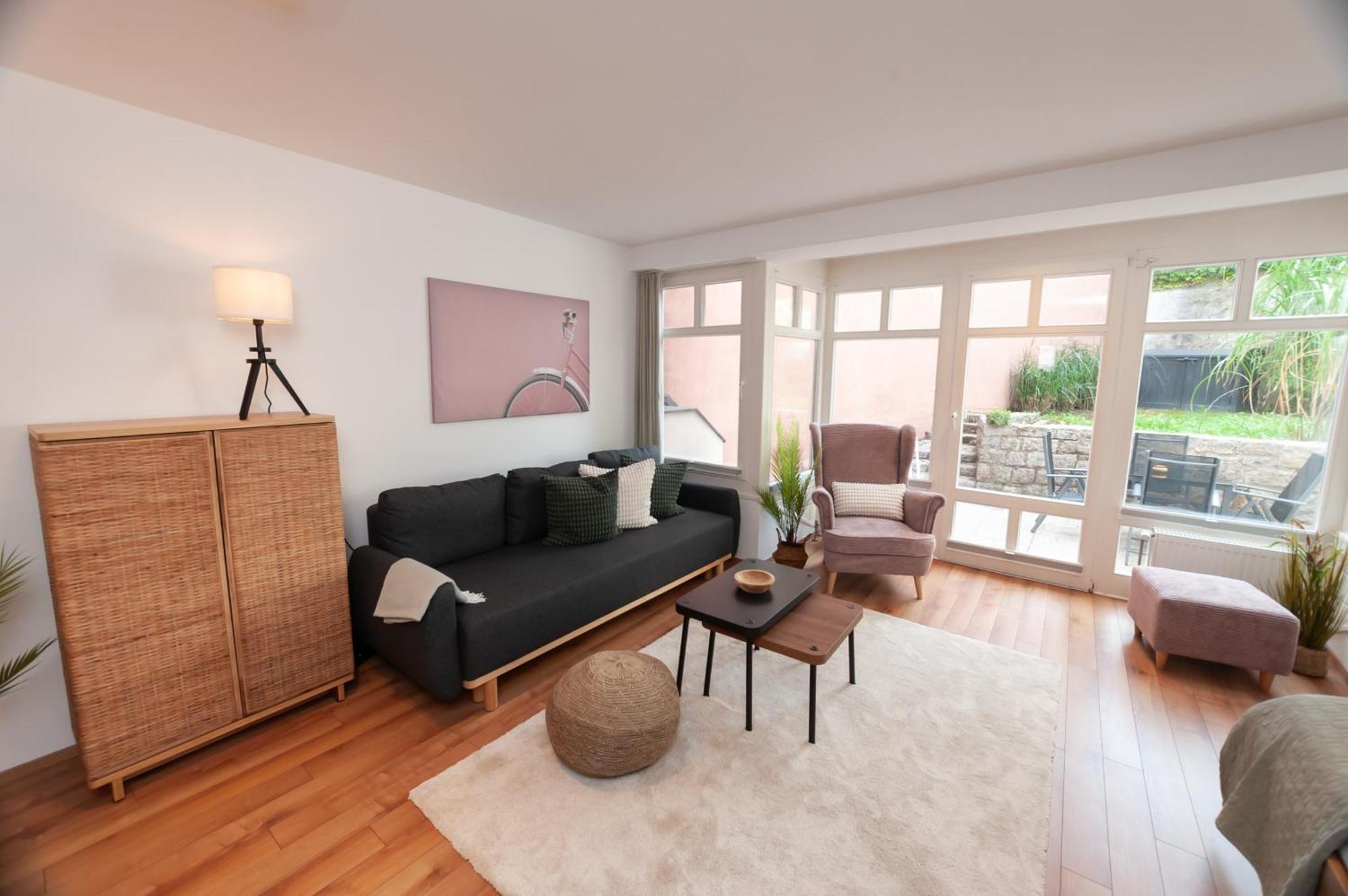 Freitraum Apartments No3 City Mit Eigenem Garten Bad Neustadt an der Saale Luaran gambar